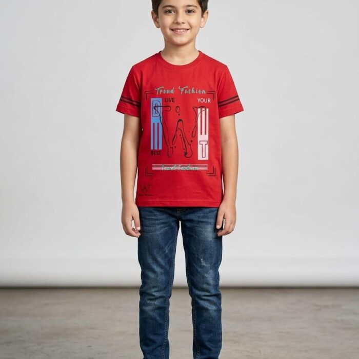 Boys T-Shirt Round Neck