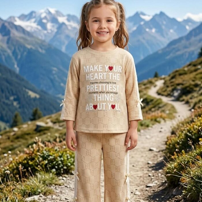 pre-winter full sleeve with same trouser for girls