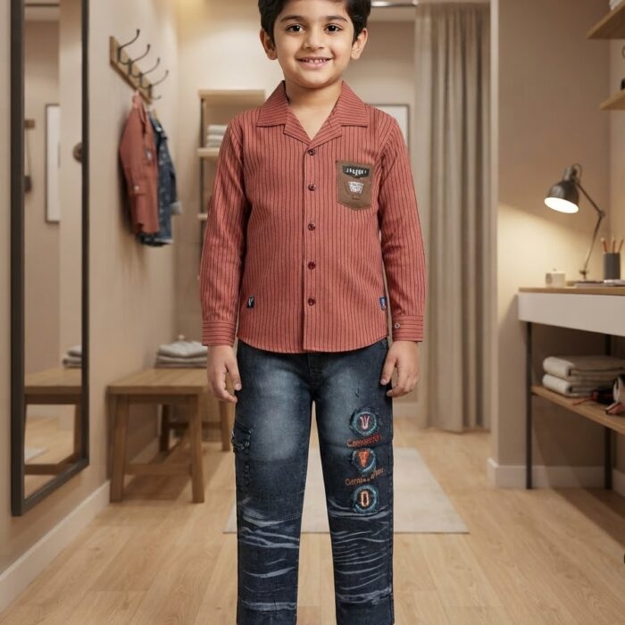 Pent Shirt For Boys ( 3 to 6 ) years